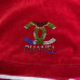Велюровий костюм "CHANEL" у полоску (червоний)