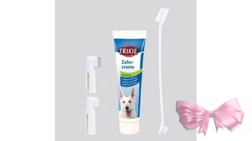 Набор TRIXIE Зубная паста с щеткой