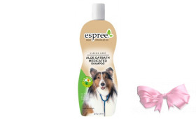 ESPREE (Эспри) ALOE OATBATH MEDICATED SHAMPOO Шампунь для собак при начальных стадиях себореи