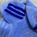 Велюровий костюм "CHANEL" з лампасами (блакитний)