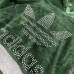 Велюровий костюм "ADIDAS" з лампасами (зелений)