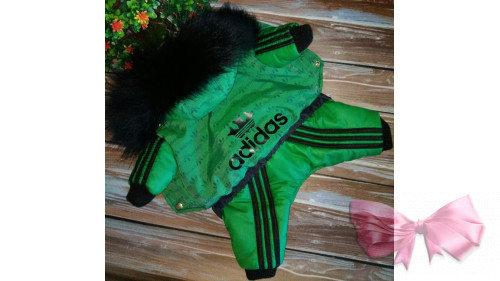 Комбинезон "Adidas" зеленый
