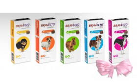 BRAVECTO (Бравекто) - Жевательная таблетка от клещей и блох для собак
