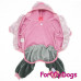 Трикотажный костюм для собак ForMyDogs розовый