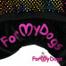 Костюм для собак ForMyDogs велюровий чорний/мультиколор