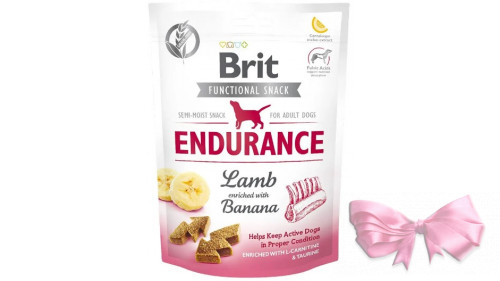 Ласощі для собак Brit Functional Snack Endurance 150 г (для активних)