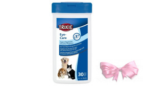 Trixie ТХ-29415 серветки для очищення очей у собак, кішок,гризунів 30 шт