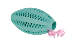 Іграшка для собак Trixie М'яч регбі «Denta Fun» 11 см (гума)
