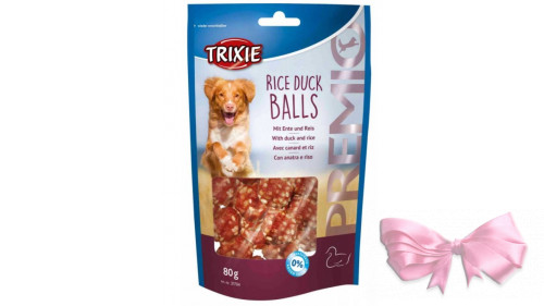 Ласощі для собак Trixie PREMIO Rice Duck Balls 80 г (качка)