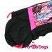 Зимовий комбінезон для собак For My Dogs "Пальмові гілочки" породи Такси та Вельш Корги, рожевий