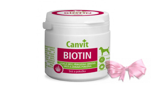 Canvit (Канвіт) Biotin - Вітамінний комплекс для шкіри, шерсті і пазурів собак малих і середніх порід 
