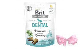 Ласощі для собак Brit Functional Snack Dental 150 г (для зубів)