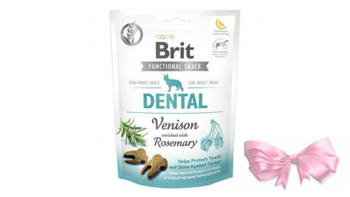 Ласощі для собак Brit Functional Snack Dental 150 г (для зубів)